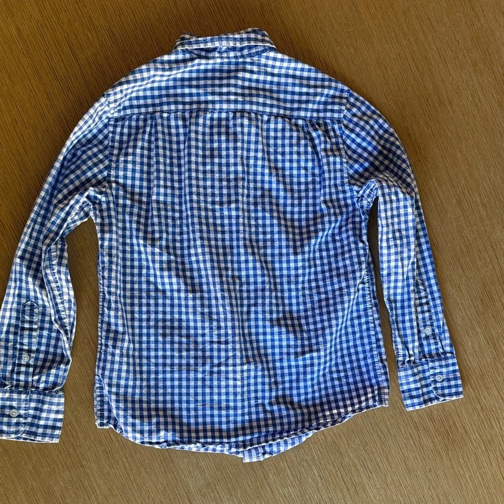 J.Crew CrewCuts sz10- Gingham Sh